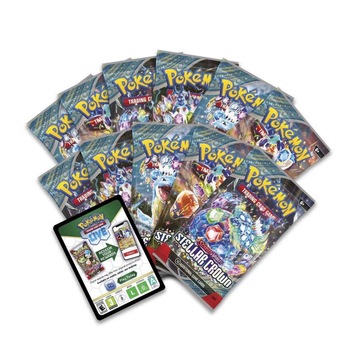 Pokemon - Scarlet & Violet Stellar Crown - Pokémon Center Elite Trainer Box